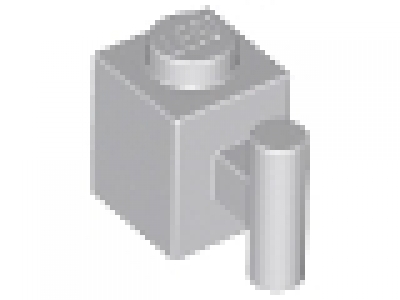 Stein mit Griff 1 x 1 neues hellgrau 2921