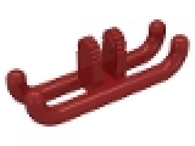 Hinge Train Pantograph Shoe Locking with 2 Fingers,  dunkelrot