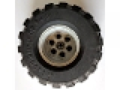 Komplettrad für Big Foot grau 2996c01