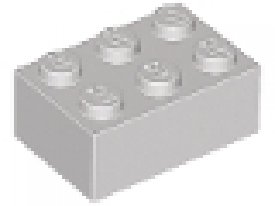 Stein 2x3 altes hellgrau