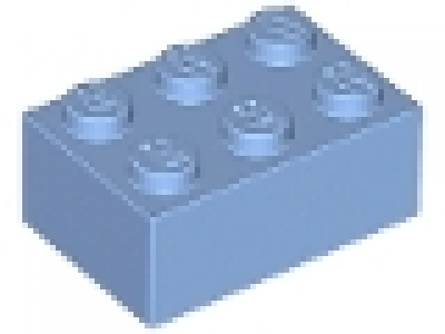 Stein 2x3 mittelblau