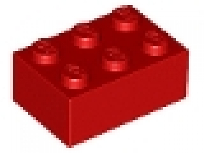 Stein 2x3 rot neu
