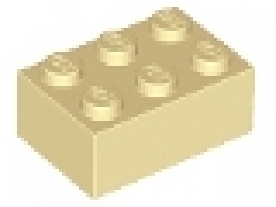 Stein 2x3 tan / beige