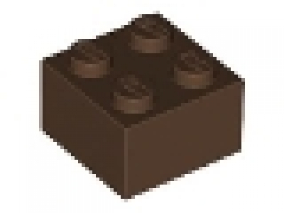 Stein 2x2 altes braun