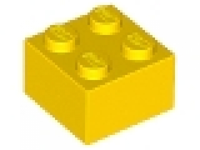 Stein 2x2 gelb neu