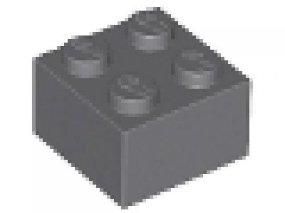 Stein 2x2 neues dunkelgrau