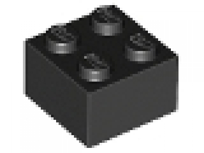 Stein 2x2 schwarz
