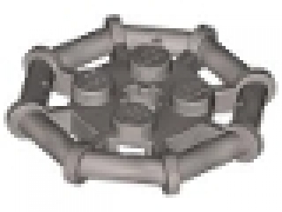 Mastplatte flat silver 30033