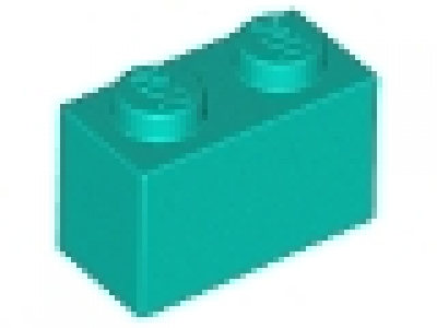 Stein 1x2 türkis