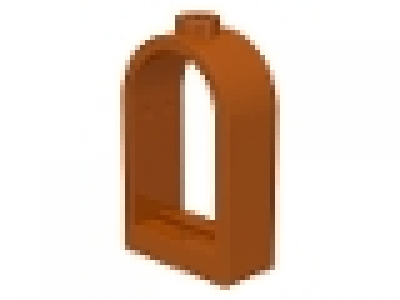 Fenster 1x2x3 dunkelorange 30044