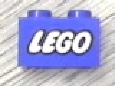 Stein 1 x 2 Lego blau 3004p50