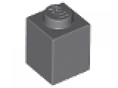 Stein 1x 1 neues dunkelgrau 3005 neu