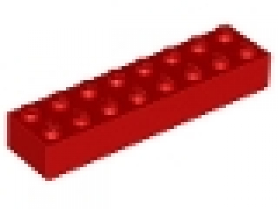 Stein 2x8 rot neu