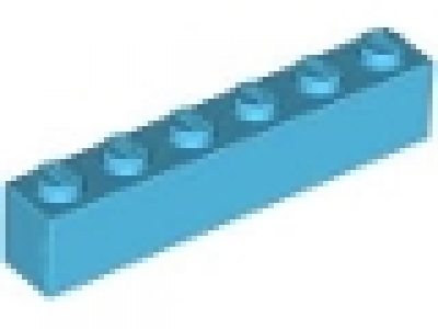 Stein 1x6 mittelazure