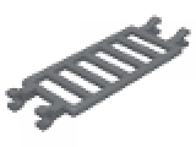 Gitter mit 4 Clips 7x3 neues dunkelgrau