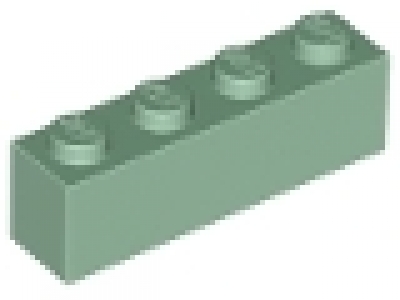 Stein 1x4 sandgrün 3010