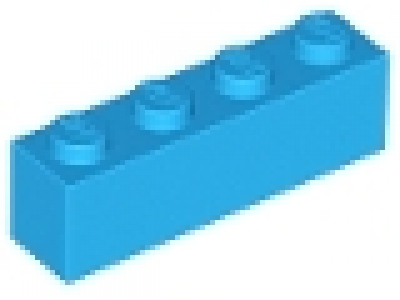Stein 1x4 dunkelazure 3010