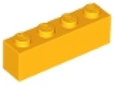Stein 1x4 hellorange 3010