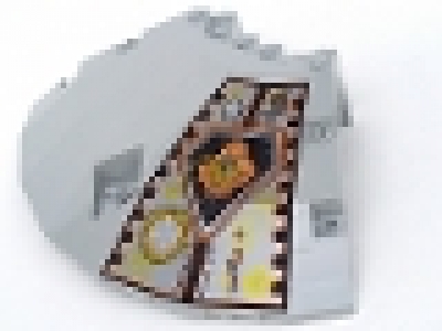 Spacepanel mit Motiv rechts 30116pb02 grau