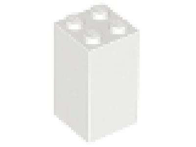 Säulenstein 2 x 2 x 3 weiß 30145