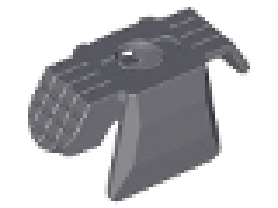 Minifigure, Armor Ninja Style, neues dunkelgrau, 30174