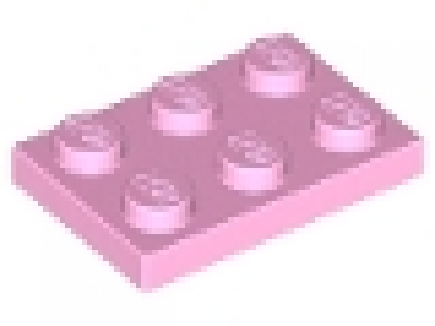 Platte 2x3 pink