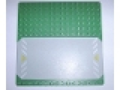 Grundplatte 16 x 16 grün mit Aufdruck 30225p01