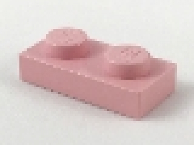 Platte 1x2 pink