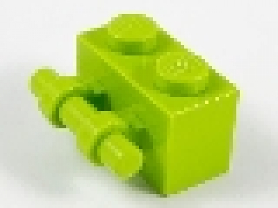 Stein mit Griff 1 x 2  30236 lime