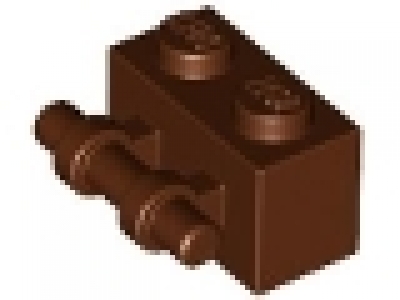 Stein mit Griff 1 x 2  30236 rotbraun