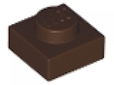 Platte 1 x 1 x 0,33 dunkelbraun