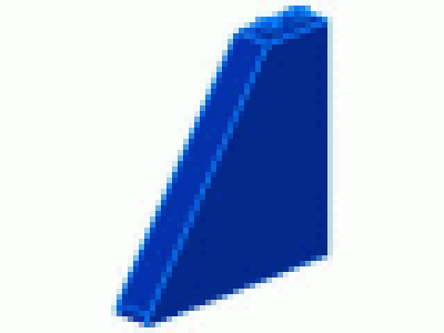 Wandstein schräg 6 x 1 x 5 blau 30249