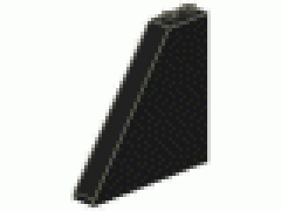 Wandstein schräg 6 x 1 x 5 schwarz 30249