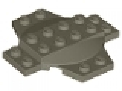 Kesselluke 6x6 altes dunkelgrau