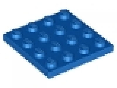 Platte 4x4 blau
