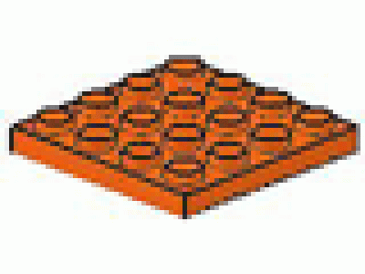 Platte 4x4 orange