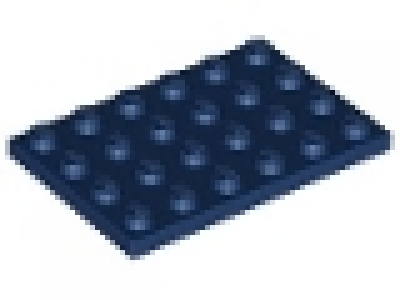 Platte 4x6 dunkelblau