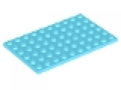 Platte 6x10 mittelazure