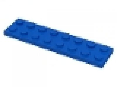Lego Platten 2x8 blau