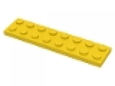 Lego Platten 2x8 gelb