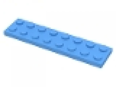 Lego Platte 2x8 mittelblau
