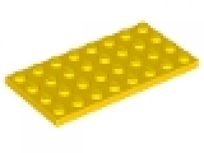 Platte 4x8 gelb