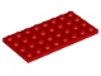 Platte 4x8 rot