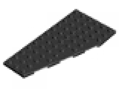 Flügel (links) 6x12 schwarz neu