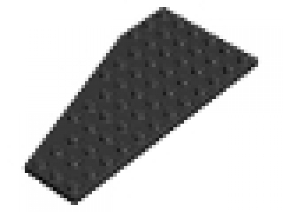 Flügel (rechts) 6x12 schwarz neu