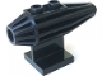 Turbine mit Steg 2x2 schwarz 30358