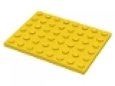 Platte 6x8 gelb