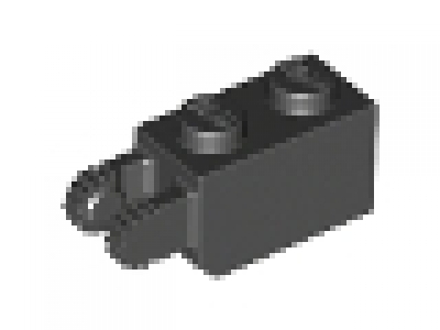 Lego Gelenk III (Mutter) 1x2x1 schwarz