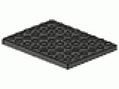 Platte 6x8 altes dunkelgrau