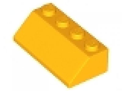 Lego Dachstein 45° 2x4 hellorange, neu